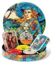 La Perle des Dieux Geschenkset Sardinen u. Fischspezialitäten Perle - D. Cossais