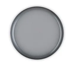 Le Creuset Frühstücksteller Coupe Steinzeug Flint Grau 22cm