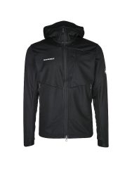 MAMMUT Herren Softshelljacke Ultimate VII Hoodie schwarz | M