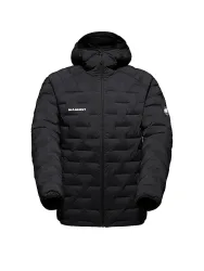 Mammut Isolationsjacke aus 100 % recycelten Materialien Sender IN Hooded Jacket Men Schwarz M