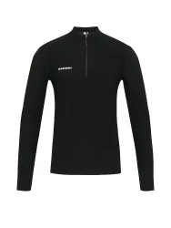 Mammut Vielseitiges Thermo-Langarmshirt mit Wolle Tree Wool Thermal FL Half Zip Longsleeve Men Schwarz XXL
