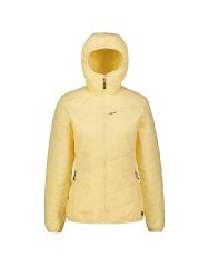 MERU Damen Isojacke Ithari Hoodie wendbar creme | M