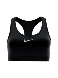 Nike - Sport-BH, Medium Support, Swoosh Medium, L, Black