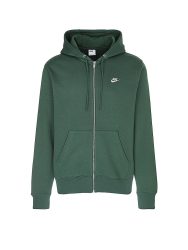 NIKE Herren Kapuzenjacke Club dunkelgrün | M