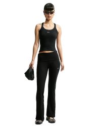 NIKE Damen Tight Flare Chill Knit schwarz | XS