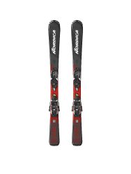 NORDICA  Jugendski Set Team JR (130-150) + JR 7.0 FDT  schwarz | 130