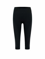 ODLO Damen 3/4 Funktionshose PERFORMANCE WARM ECO schwarz | M