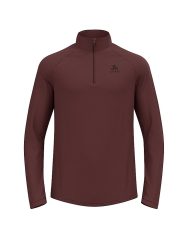 ODLO Herren Unterzieh Zipshirt Besso Mid Layer braun | S