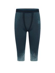 ODLO Herren Unterzieh TIght POW Blackcomb 3/4 blau | M