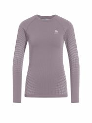 ODLO Damen Funktionsshirt WARM ECO Baselayer grau | L