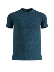 Odlo Essential Seamless Lauf-T-Shirt für Herren - Training, Running - marineblau, XL