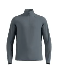Odlo Essential Warm Mid Layer Half-Zip für Herren - Wandern, Ski & Snow - grau, M