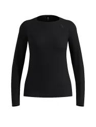 Odlo Active X-Warm Base Layer Shirt für Damen - Wandern, Ski & Snow - schwarz, S
