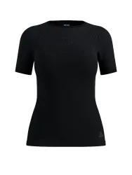 Odlo Performance Light Base Layer T-Shirt für Damen - Wandern, Skilanglauf - schwarz, M