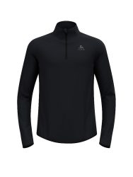 ODLO Damen Unterzieh Zipshirt Zeroweight Warm schwarz | L