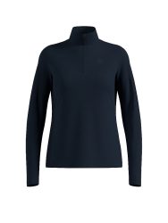 ODLO Damen Unterzieh Zipshirt Besso Mid Layer dunkelblau | XS