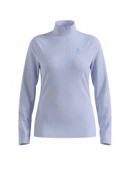 ODLO Damen Unterzieh Zipshirt Roy hellblau | S