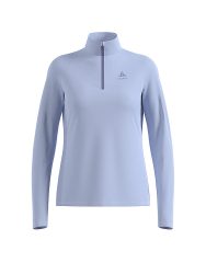 ODLO Damen Unterzieh Zipshirt Besso Mid Layer hellblau | S