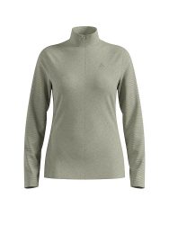 ODLO Damen Unterzieh Zipshirt Roy grau | S