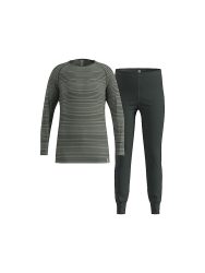 ODLO Kinder Funktionswäsche  Active Warm ECO  grau | 104