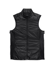 ON Damen Laufweste Weather Vest schwarz | L