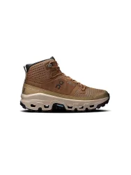 ON Damen Wanderschuhe Cloudrock Mid WP hellbraun | 39