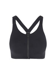 ON Damen Sport-BH Endruance High Support mit Zip schwarz | XL