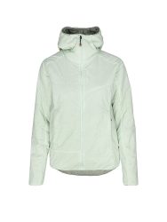 ORTOVOX Damen Touren Isojacke Piz Duan SW Hoodie hellgrün | M