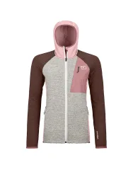 ORTOVOX Damen Fleecejacke Classic Knit Hoodie rosa | M
