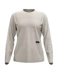 Ortovox 185 Merino Patch Damen Longsleeve Weiss, Damen, Größe: M
