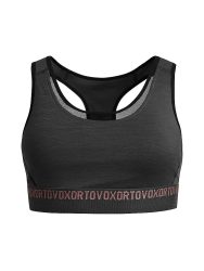 ORTOVOX Damen Sport Top 185 Rock'n'Wool schwarz | S