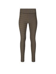 ATHLECIA Damen Fitnesstight Fleurie Printed braun | 38