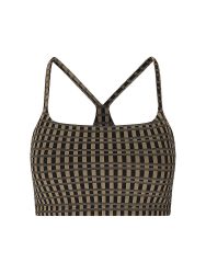 ATHLECIA Damen Sport-BH Fleurie Printed Low Support braun | S