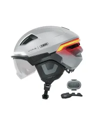 ABUS Fahrradhelm Hyp-E-BL.ACE silber | 51-54CM