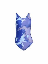 ADIDAS Damen Badeanzug Tie-Dyed Graphic V-Back blau | 36