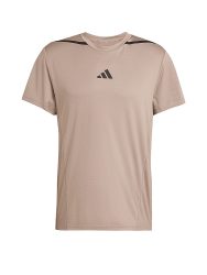 adidas - T-Shirt, für Herren, Braun, Größe M