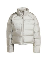 ADIDAS Damen Daunenjacke Helionic Holiday CLIMAWARM silber | M
