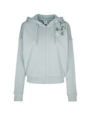 ADIDAS Damen Kapuzenjacke 3S FT FZ HD mint | S