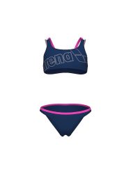 Arena G Arena Logo Swimsuit Two Pieces Bikini Set Mädchen, mehrfarbig, Grösse: 152