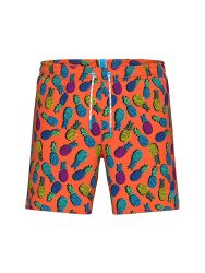 ARENA Herren Badeshorts Beach Boxer Allover orange | M