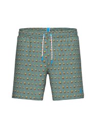 Arena M Beach Boxer Allover Beach Short Herren, grün, Grösse: L