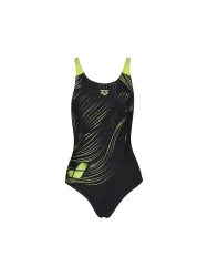 ARENA Damen Badeanzug Foliage schwarz | 36