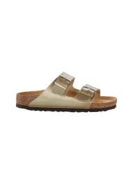 Birkenstock, Birkenstock -  Arizona BS - Synthetik sandale, für Damen, Gold, Größe 37