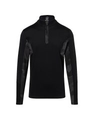 BOGNER Herren Unterzieh Zipshirt Florian schwarz | 52