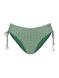 Groovy Graphic Bikini Regular Slip in grün