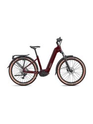 CONWAY E-Bike Cairon C 1.0 800 Wave (Tiefeneinsteiger) dunkelrot | M