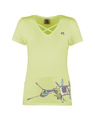 E9 Damen Klettershirt Isa gelb | XS