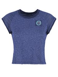 E9 Damen Klettershirt Audrey Crop lila | L