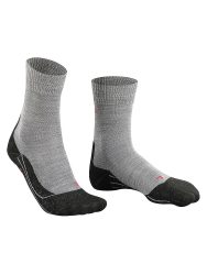 FALKE Damen Trekking Socken TK5 Light Grey grau | 39/40