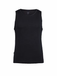 ICEBREAKER Herren Tanktop Anatomica schwarz | L